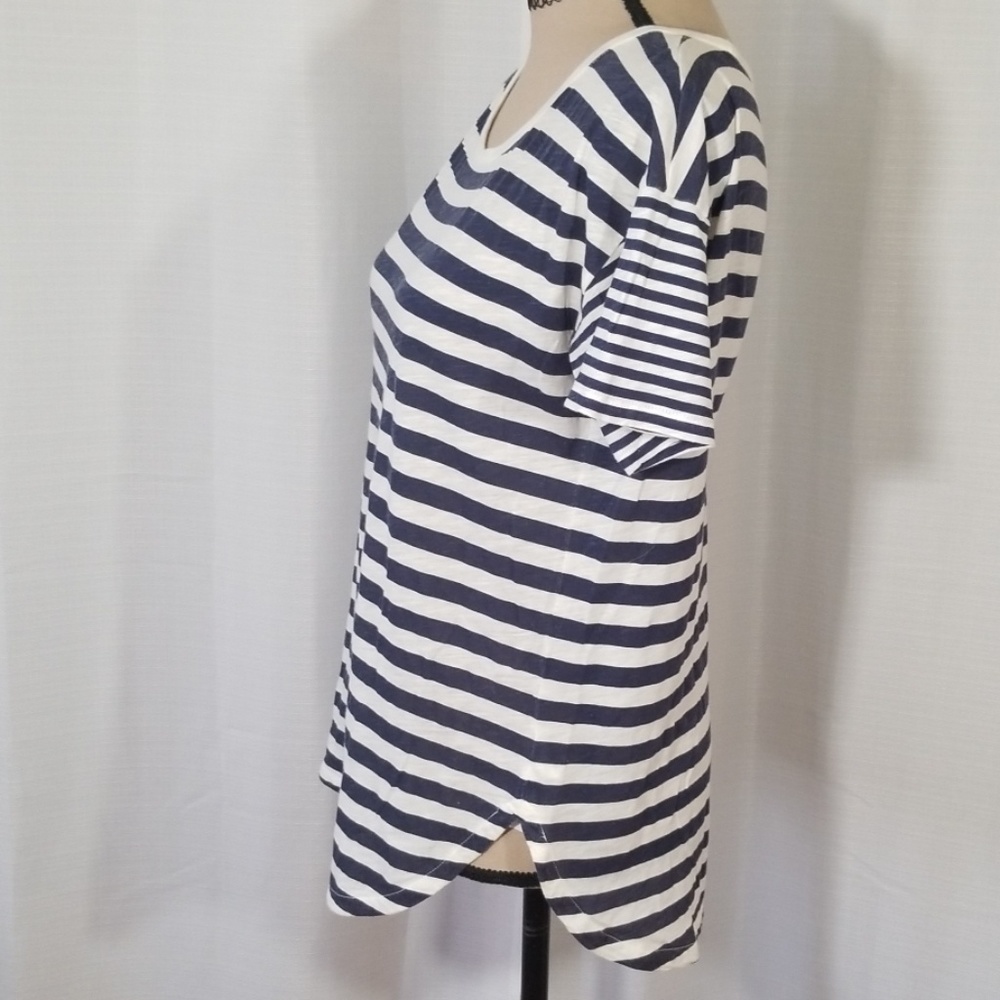 J.Crew striped short sleeves tee shirt. Size S - Picture 2 of 8